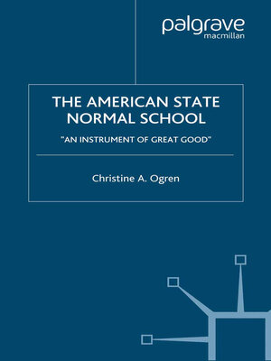 cover image of The American State Normal School